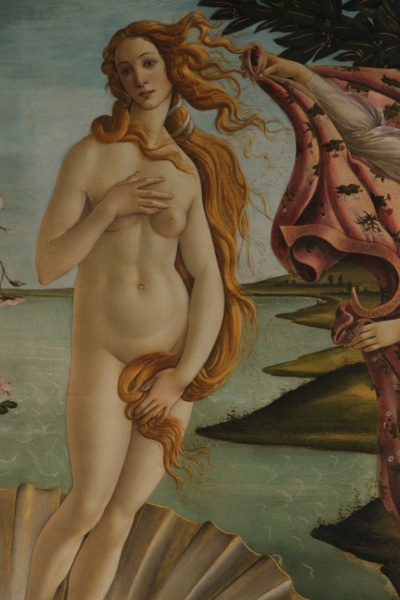 Sandro Botticelli, Narodziny Wenus (ok. 1485) (fragment)