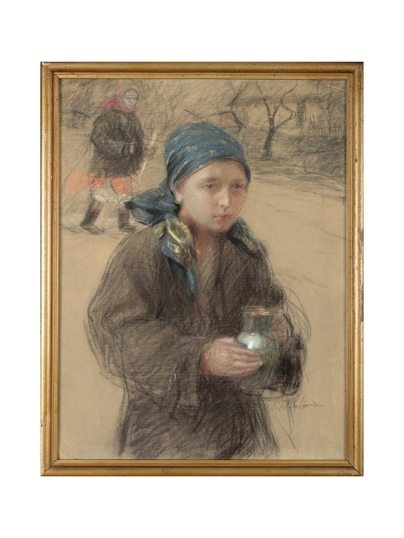 Teodor Axentowicz, Święto Jordanu, kolekcja prywatna - obraz sprzedany na XXXII Aukcji Dzieł Sztuki KDA