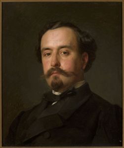 Józef Simmler, Portret Juliusza Kossaka, MNW
