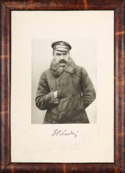 Fotografia J&oacute;zefa Piłsudskiego z autografem