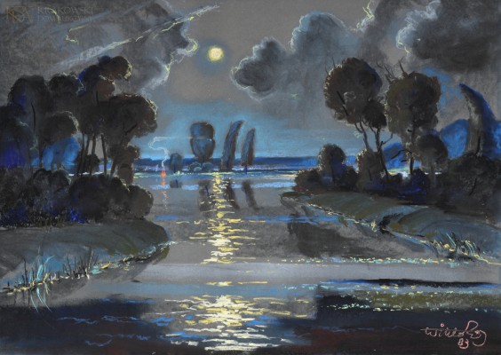 Wiktor Zin, Wigry w noc księżycową (1983)